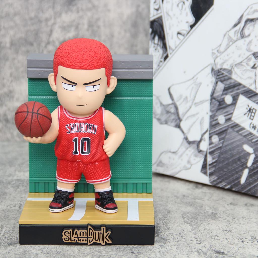 Gymnasium SLAM DUNK figure Q version Xiangbei five tigers cherry wood flower path Liuchuan maple animation blind box ornament gift