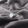 Attractive Milky Opal Handmade Jewelry Ring, 925 Sterling Silver Gemstone Dainty Ring, Gift For Mother