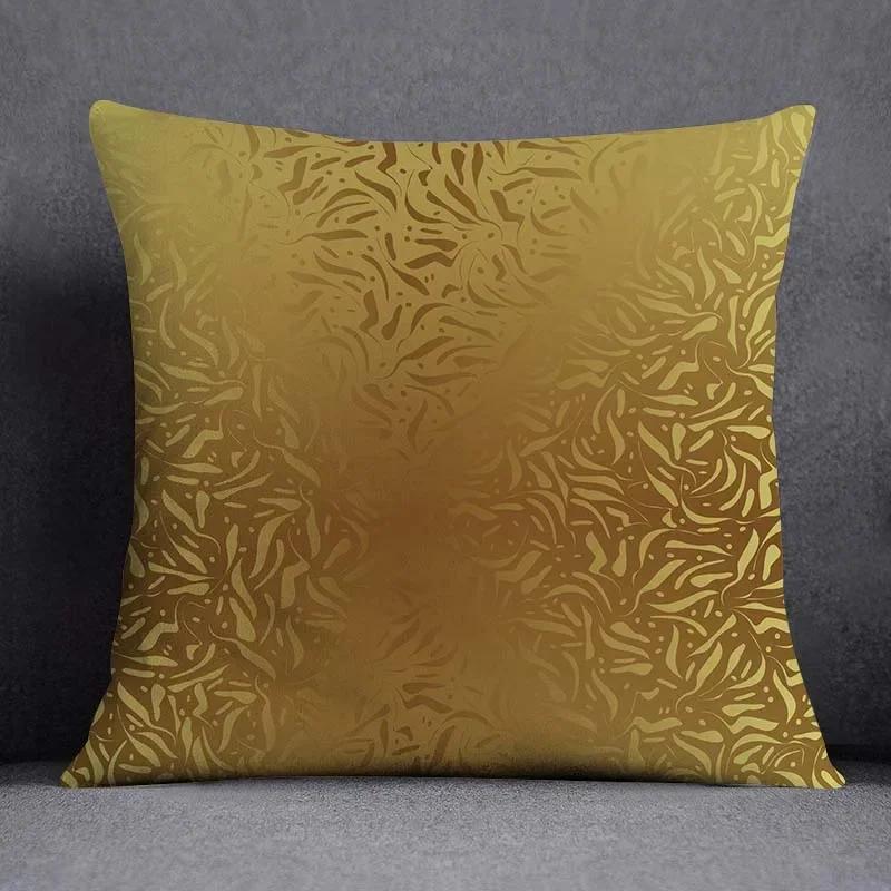 Geometrische Blumen und Pflanzen Serie Muster Heimdekoration Kissenbezug Quadratischer Kissenbezug Heim Büro Kissenbezug