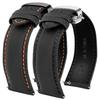 Pentru Mido Curea din Nylon și Piele Commander M021 M025 Multifort M005 Tissot CASIO Negru Portocaliu TAG Heuer Curea din Nylon 20mm 21mm 22mm