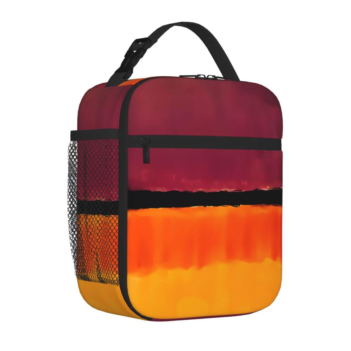 Bestselling Mark Rothko Painting Colorful Artwork By Mark Rothko Plaid Meal Prep Bag Campus Lunch Insulated Snack Tote One Size