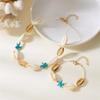 Collier de Coquillages avec Pendentif Étoile de Mer pour la Mode d'Été à la Plage