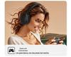 High-Quality Wireless Bluetooth Over-Ear Noise-Canceling Headphones with Long Battery Life