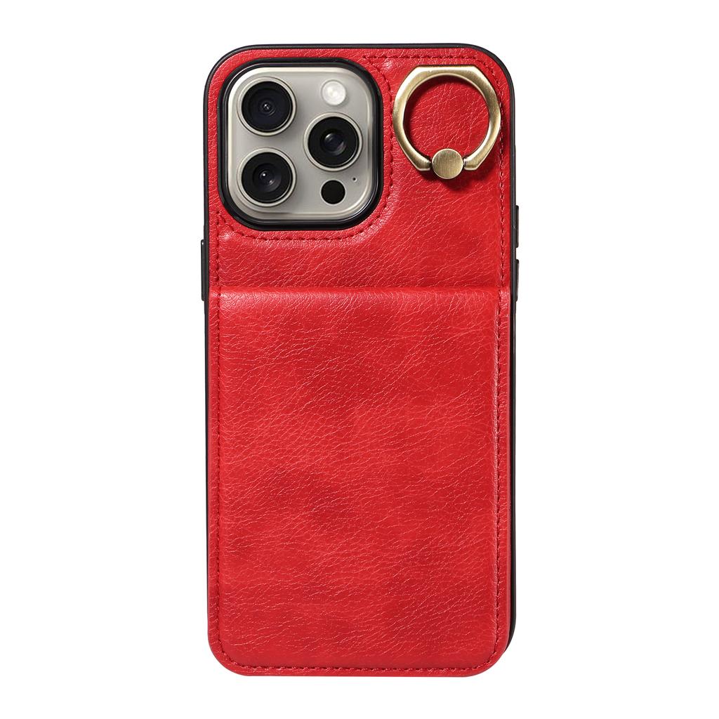 Handyhülle mit Ringhalterung, vertikaler Öffnung, Brieftaschen-Kartenfach und Kartenschlitz für iPhone XS, XR, XS Max, iPhone 7, 8, 7Plus, 8Plus, 11, 11Pro, 11Pro, iPhone 12, 13, 14, 15 ...