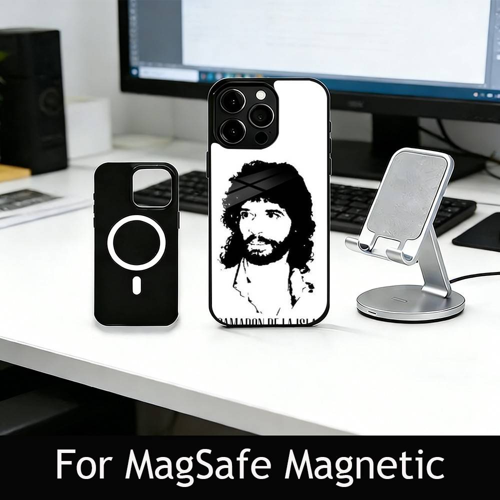 

Singer Camaron D-De L-La I-Isla Phone Case For iPhone17,16,15,14,13,12,11 Plus,Pro Magnetic with Magsafe Wireless Charging iPhone13