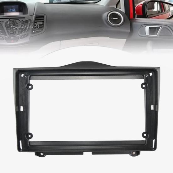 Center Console Face Plate 9 Inch Dash Kit for Lada Granta 2018+, Navigation Frame Modification Accessories Panel, Stereo Mounting Bezel, Direct