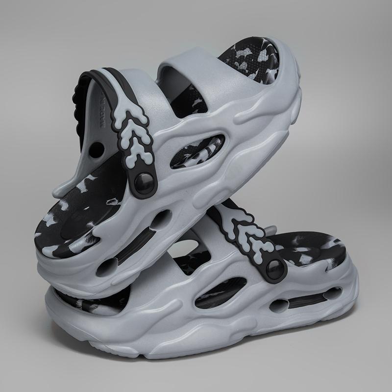 Fashion Summer New Men's and Women's Outdoor Slippers for Driving and Outdoor Wear, Dual-purpose Thick Soled Non Slip Women's Sandals