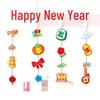 2026 Spring Festival Chinese New Year Living Room Decorations: Paper Hanging Ornaments for Home Scene