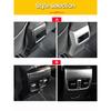 For Toyota Corolla E210      2024 ABS Car Rear Armrest Box Air Vent Outlet Trim Cover Decoration Accessories