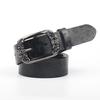 Belt directly from the manufacturer Women's leather cowhide belt Retro versatile embossed butterfly wide pants belt belt