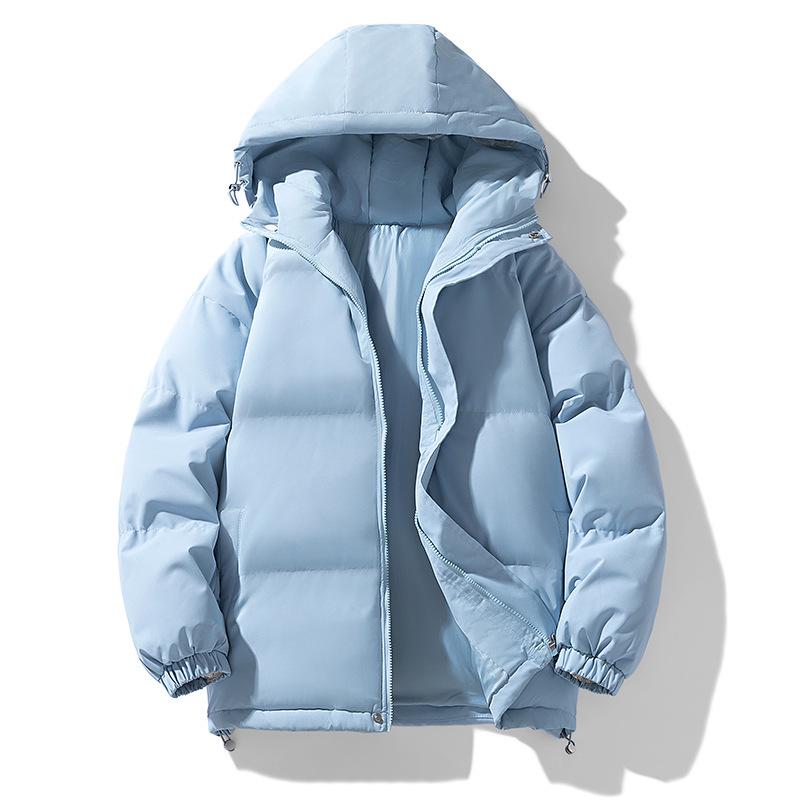 2025 New Korean-Style Oversized Cotton Jacket - Unisex Casual Autumn/Winter Wear
