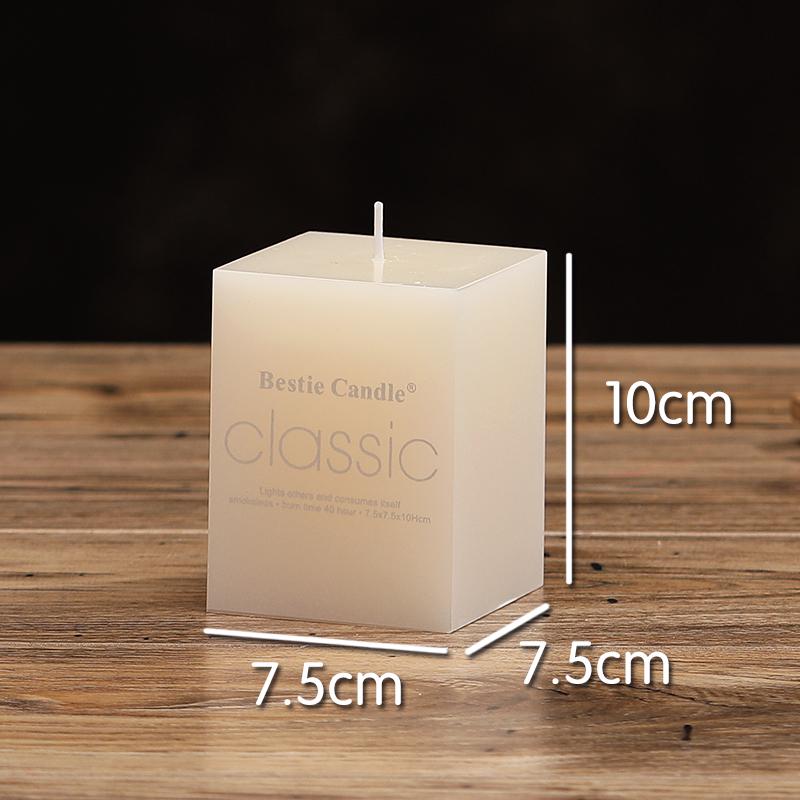 Scentless Smokeless Cylinder Candles for Weddings, Birthdays, Romantic Decor, Hotel, Church, or Dining.