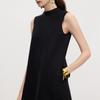 Langzi Sleeveless Mock Neck Dress