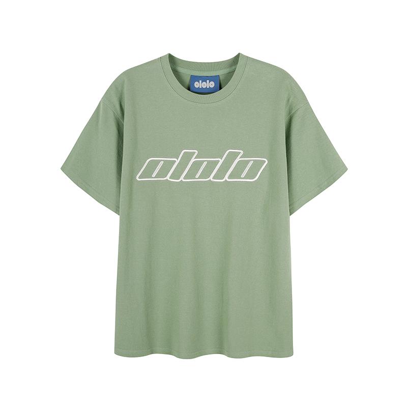 OLOLO Pique Logo Shirt Pistachio