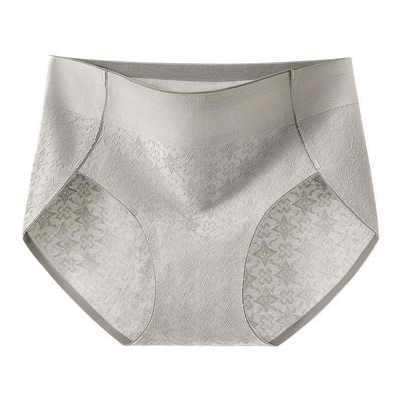 Women's Seamless Summer Cotton Panties - Antibacterial, Breathable, Thin, All-Cotton Crotch, Ideal for Teenage Girls.