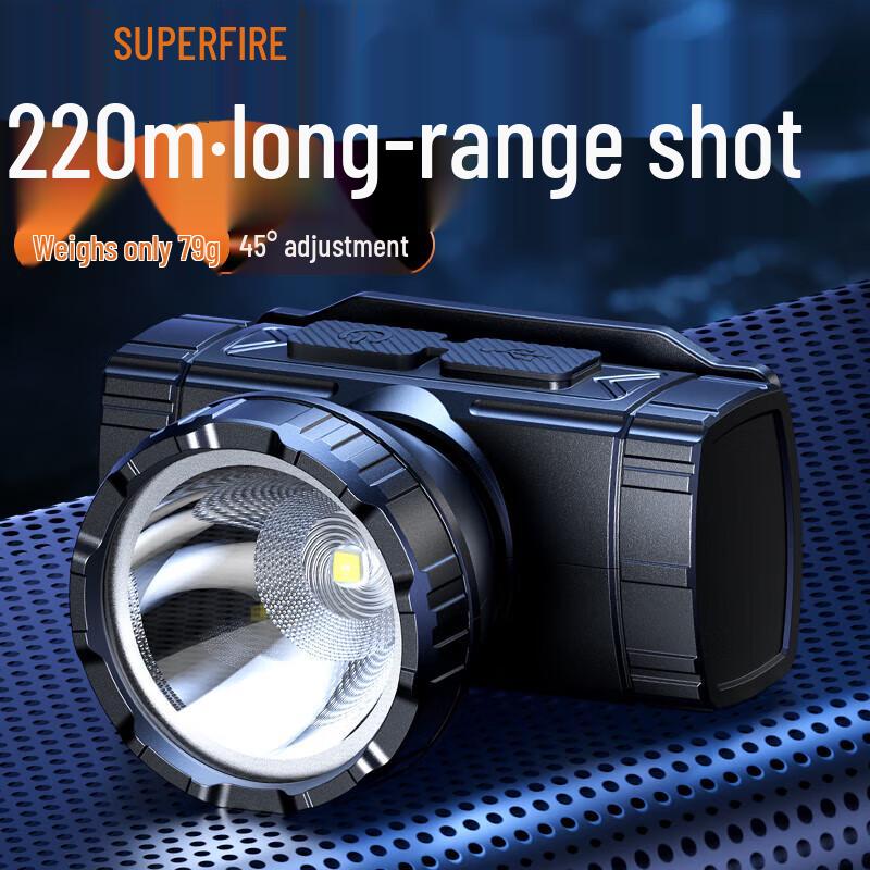 

SupFire HL96 USB Rechargeable Fishing Headlamp