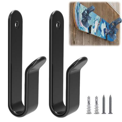 Clipes de montagem na parede horizontal snowboard rack de parede resistente forte suporte de carga snowboard display rack de montagem na parede