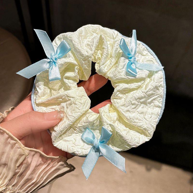 Women's Fresh Intestine Hair Tie: Gentle, Versatile, Sweet & Cute for Damage-free, Stylish Buns this Summer