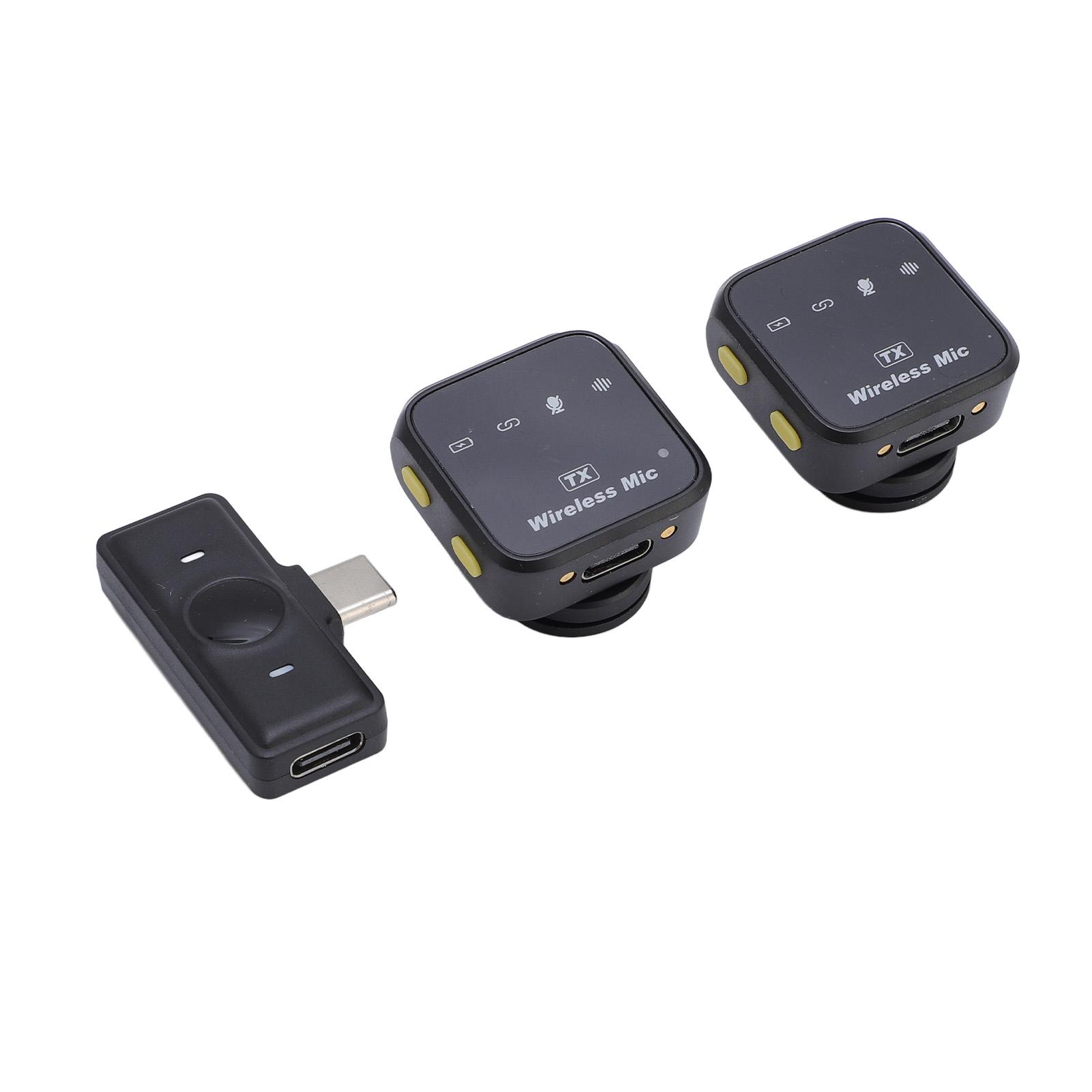 

Беспроводной петличный микрофон с шумоподавлением профессиональный беспроводной петличный микрофон 2.4G для живых выступлений