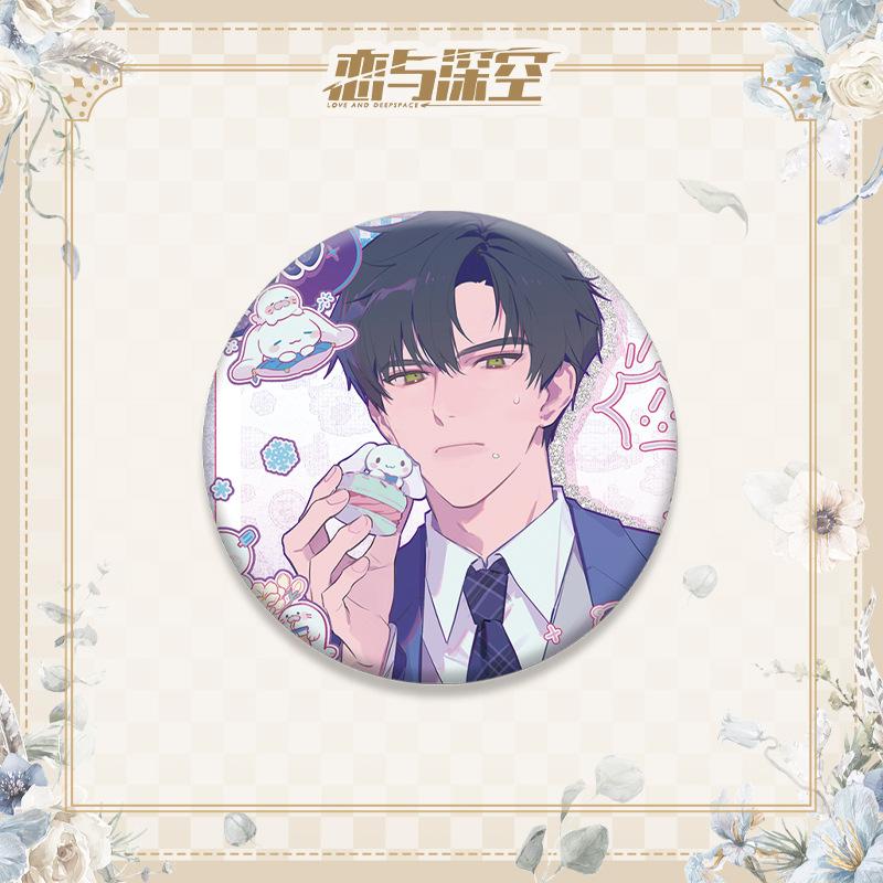 

Любовь и Глубокий космос Силус Ксавьер Зейн Рафаэль 75ММ Аниме Косплей Блестящий Цветной Значок Брошь Булавка Коллекция Фанатов Игр Деко Подарок