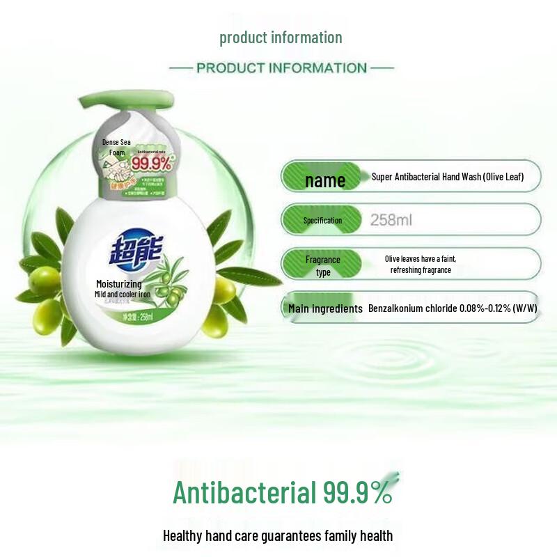 ChaoNeng Foaming Antibacterial Hand Soap (2x258ml)