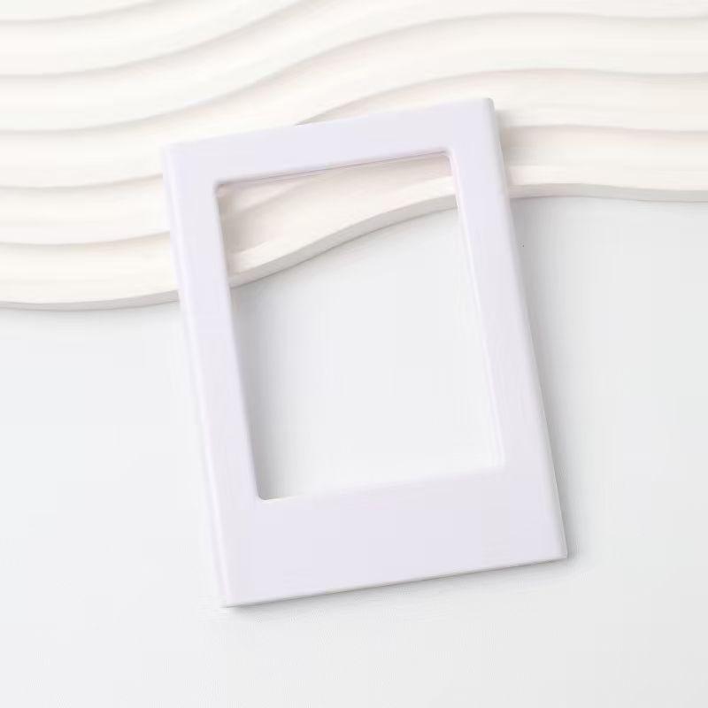 3-Inch Magnetic Polaroid Photo Frame Sticker for Kitchen, Office, Couple, or Bedroom Decor