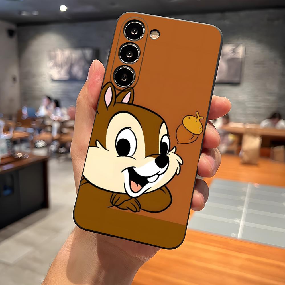 C-Chip 'n' Dale Phone Case For Samsung S23 Ultra S24 S22 S20 Fe S21 Plus Galaxy A54 A34 A24 A53 A13 A16 Back Cover