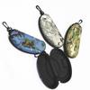 1Pc Camouflage Spectacle Case Sunglasses Case Zipper Spectacle Case Compressive Soft Package Sheet Spectacle Case