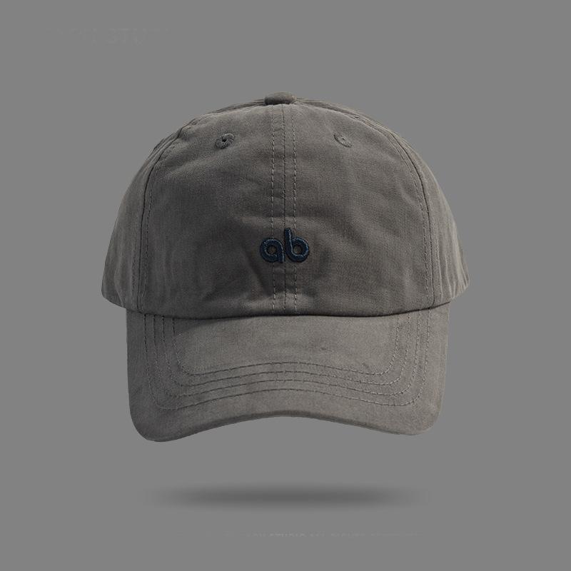 Letter Embroidered Baseball Hat for Women Showing Their Faces  Wide Brim Sun Protection for Boys  Baseball Caps  Couples