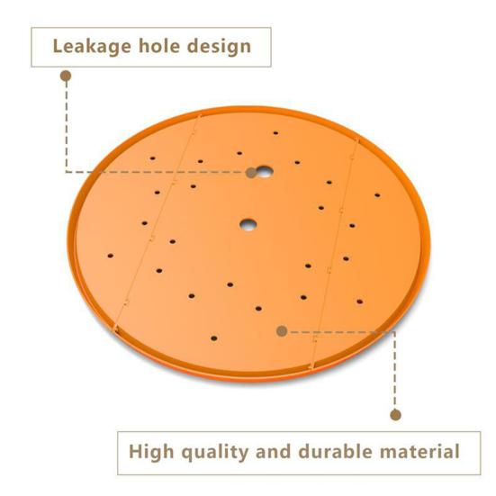Round Planter Inserts Planter Insert Disc with Drainage Holes Flower Pot Filler Insert for Large Round Planters Less Soil Needed Gardening