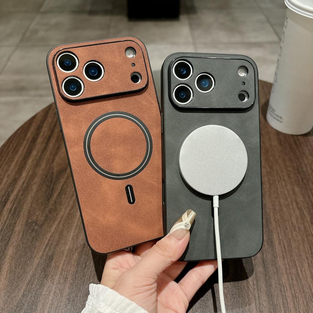 For IPhone17promax Phone Case for Apple 16 Magnetic Sheepskin 15 Protective Case 17 Air14