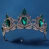 Luxury Baroque Crown Shiny Rhinestone Crown Fashion Princess Tiara  Bridal