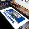 Kylian Mbappé Theme Premium Non-slip Mouse Pad with Stitched Edges,Durable Rubber Material,for Desktop & Gaming Great Gifts