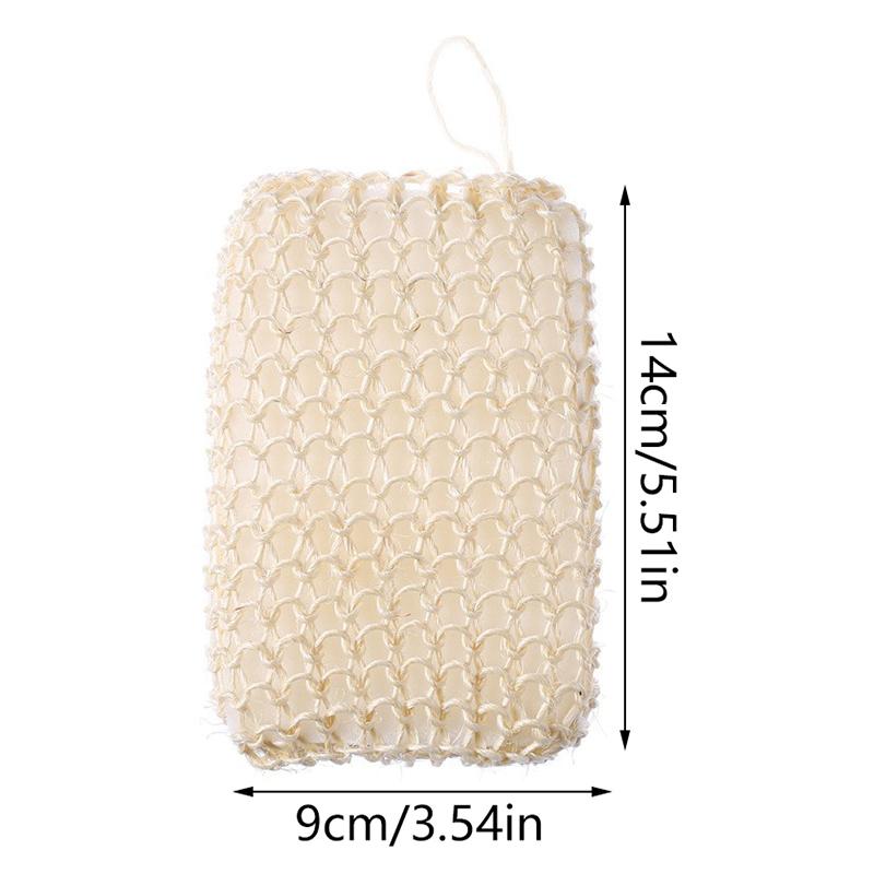 1 pieza Esponja de baño de lufa Guante para limpiar el cuerpo para la ducha Herramienta Exfoliante Almohadilla Cepillo para eliminar la piel muerta Suministros de baño