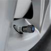 New 2026 Car Sticker 4Pcs 3D Aluminum Alloy Car Wheel Tire Air Valve Dust Caps Rim For Ford Escape Kuga Mondeo Ecosport Fiesta F