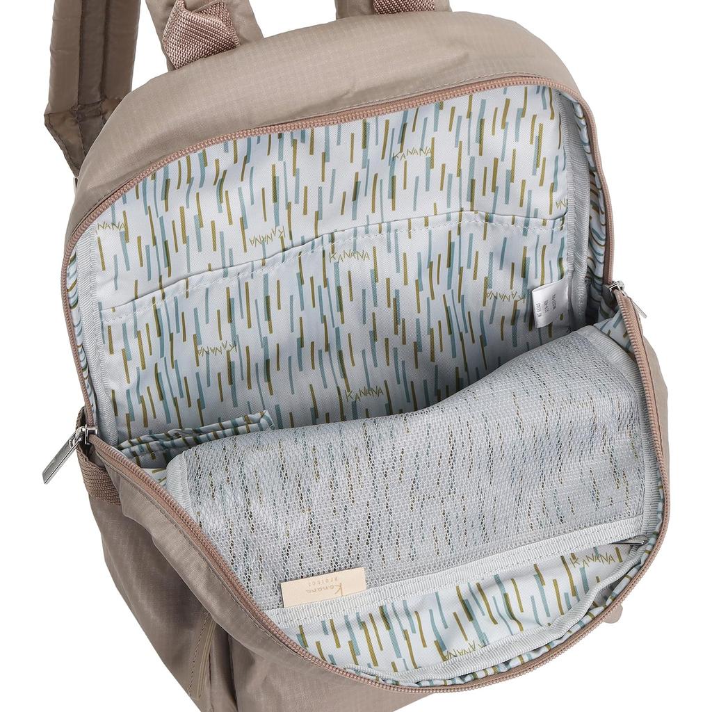 Kanana Project Collection Backpack VYG Reflet A4 Size Storage No. 68345 Lightweight Pocket