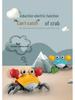 Electric Crawling Crab Toy: Luminous Music & Obstacle Avoidance for Children