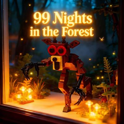 Forest 99 Nights Deer Building Blocks, Official Game Character Model Assembly Kit, Special Birthday Christmas Gift for Boys Girl