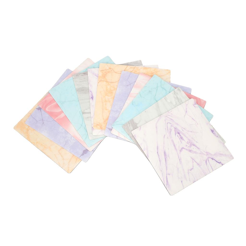 12pcs Dry Erase Sticky Notes Reusable Removable Writing Notes with A Pen for Wall Fridge Mirror Desk