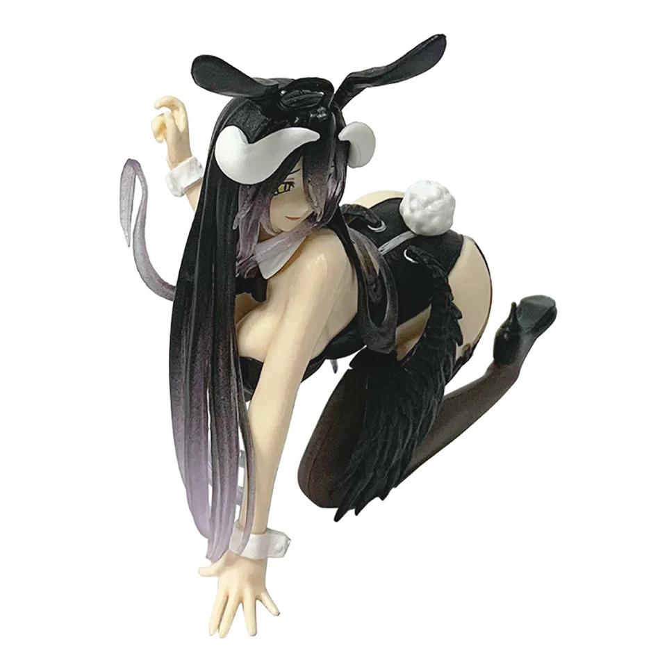 13cm Hentai Figure OVERLORD Anime Figure Bunny Girl Swimsuit Albedo Action Figure Collection PVC Model Toys Doll Birthday Gift