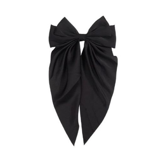Ethereal Tulip Mermaid Iridescent Bow Hair Claw with Ribbon Tails Sweet Girl Pearlescent Color Fashion Shark Clip for Women