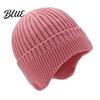 Soft Fleece Lined Thermal Hat Winter Knitted with Ear Flaps for Men Hat Stretchy Unisex Accessory Subzero Temperatures Cap Cold Weather Warm