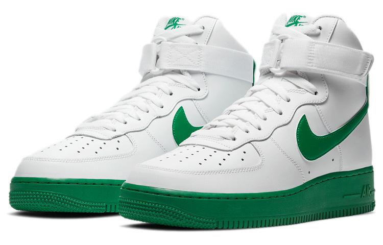 Nike Air Force 1 High Bianco Suola Verde CK7794-100
