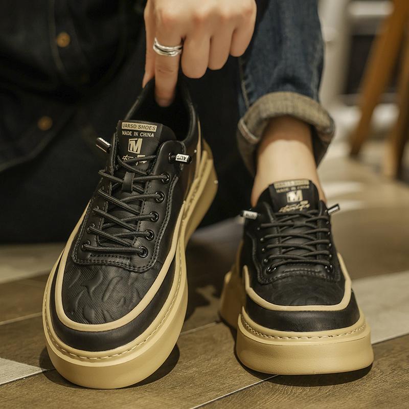 Xiaobai autumn new casual board shoes white shoes leather shoes sports trendy shoes