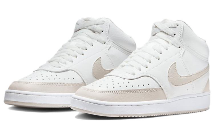 Nike Court Vision Mid White Tan Women's CD5436-106