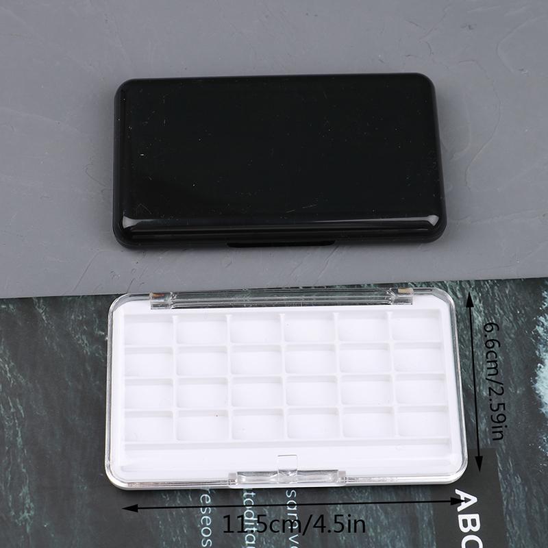 24 Bölmeli Kendin Yap Boş Far Paleti Paleti Allık Ruj Pudra Tutucu Kılıf