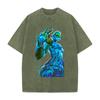 Stone Free Jolyne Printed Tee Anime JoJos Bizarre Adventure Clothing Men Women Retro Washed Tshirts Harajuku Cotton T Shirt