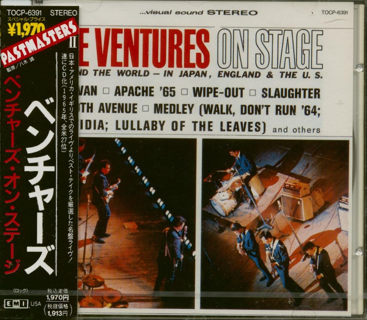 

CD VENTURES - На сцене TOCP6391PROMO EMI USA 2012 Япония ОбиРок Б/у