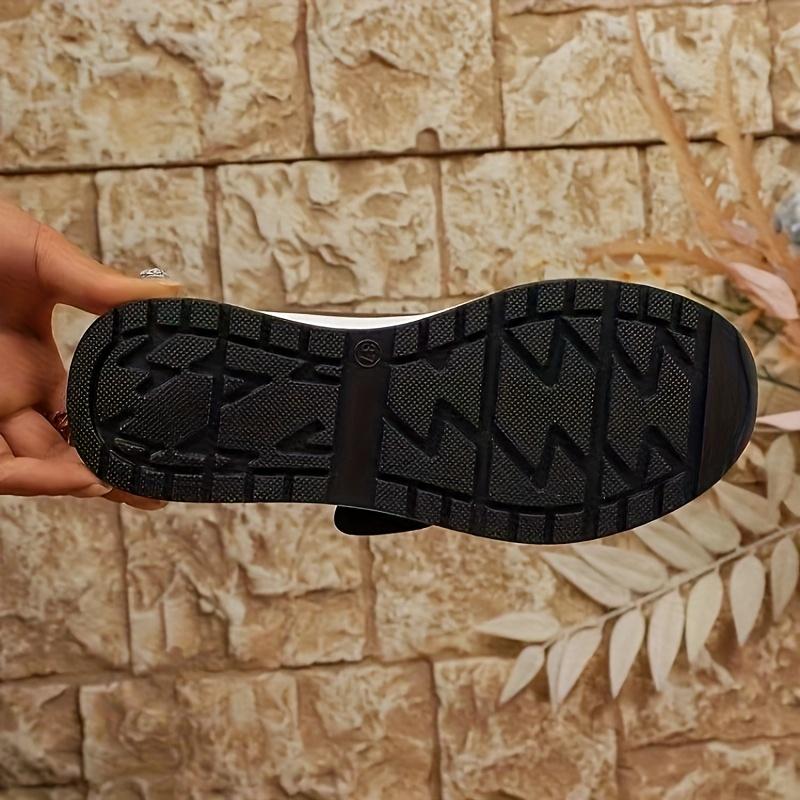 Breathable Thick-soled Sports Single Shoes 2025 Autumn New Large-sized Front Lace-up Comfortable Running Shoes for Women