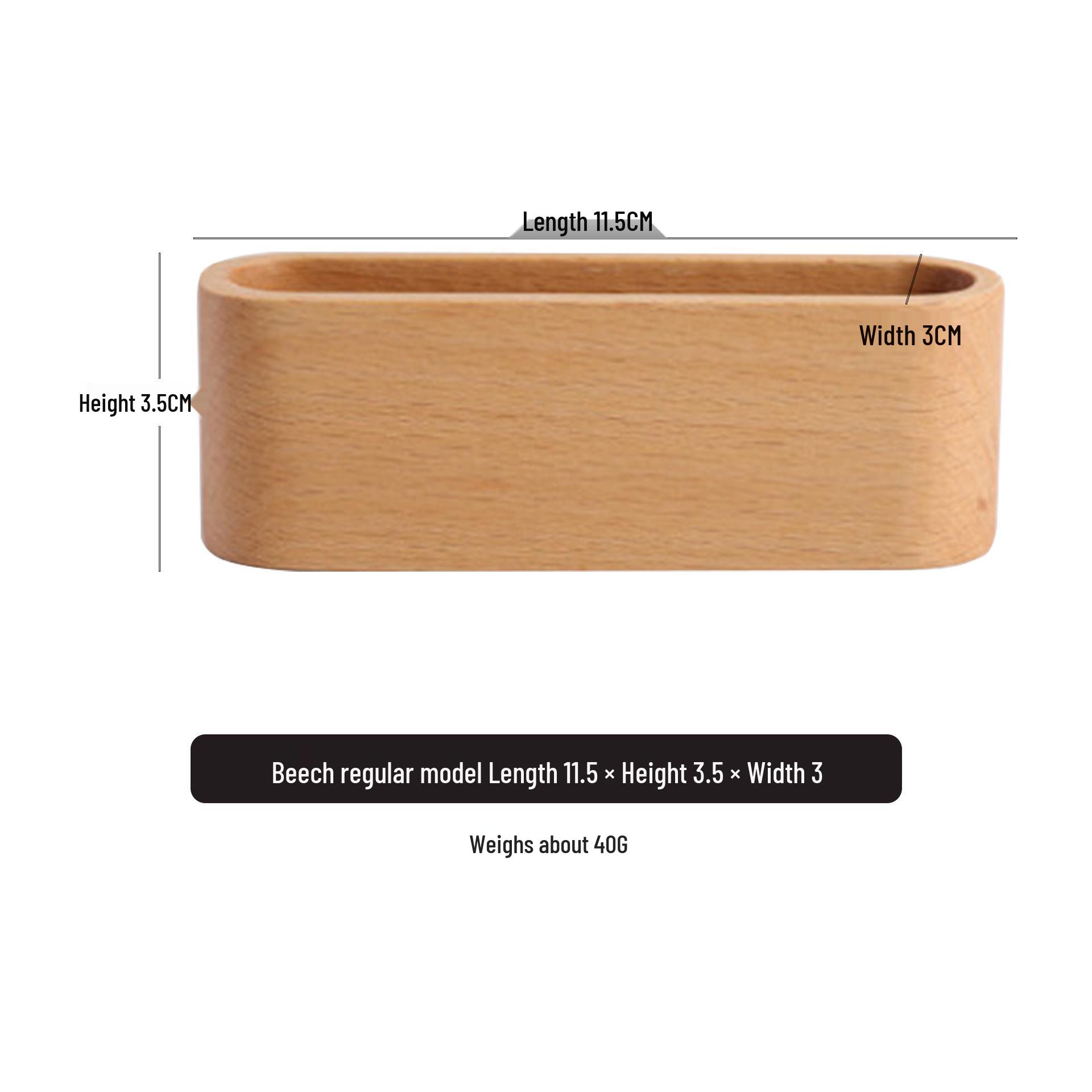 Bird-Shaped Solid Wood Business Card Holder - Creative Desk Gift